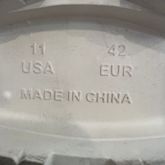 Jeffrey Campbell Womens Size 11 Cream Chunky Platform Mules Clogs - Picture 8 of 9